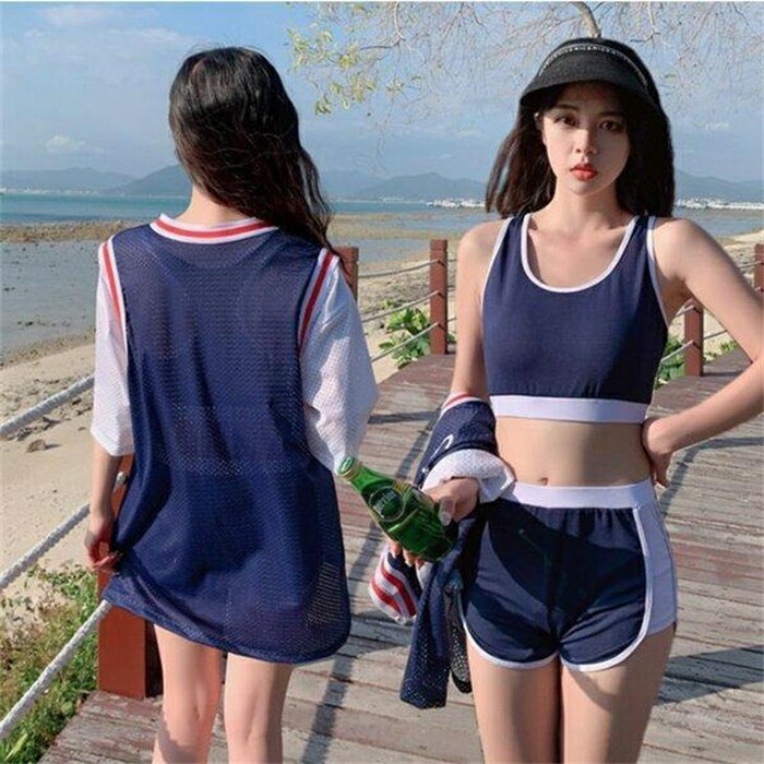 水着ビキニ検索結果｜水着 レディース 体型カバー 40代 30代 3点セット 上下 夏 ビキニ タンキニ セパレ...