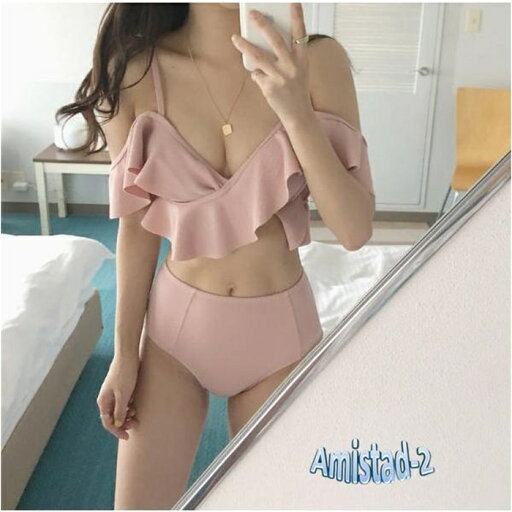 水着 ビキニ スイムウェア 体系カバー水着 オフショルダー クロス 体系カバー フリル 伸縮性 水陸両用 セット 上下セット 2点セット ツーピース かわいい 水着 ビキニ スイムウェア 体系カバー水着 オフショルダー クロス 体系カバー フリル 伸縮性 水陸両用 セット 上下セット 2点セット ツーピース かわいい