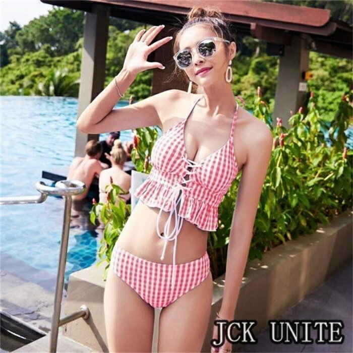 レディース 水着 ストライプ ビキニ レースアップ 水着 体型カバー ビキニ タンキニ ショートパンツ 3点セット ビキニ 体型カバー