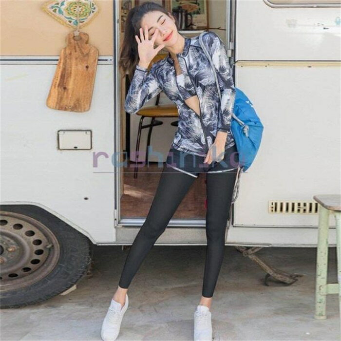 水着 レディース 5点セット 体型カバーフィットネス セパレート タンキニ ショートパンツ フィットネス スポーツ セパレート ビーチ プール ジム 競泳水着