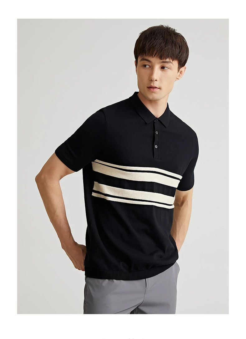 ニット ポロシャツ 台襟付 メンズ 鹿の子 ニットポロ 半袖 夏 プルオーバー ボタンダウン カッタウェイ ビジネス カジュアル