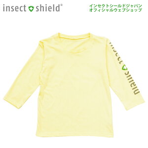 インセクトシールド　虫除け　Tシャツ　防虫加工　insectshieldインセクトシールドジャパンオフィシャルショップ【虫よけ9分丈Tシャツ】アウトドア　旅行　キャンプ　ガーデニング　散歩　スポーツ