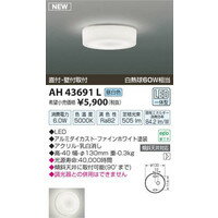 コイズミ 小型LEDシーリングライト KAH43691L