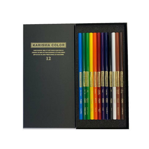 【KARISMA COLOR/カリスマカラー】カリスマカラー色鉛筆 12色セット　油性色鉛筆　サンフォード　旧プリズマカラー【クリックポスト可】【お祝い】のサムネイル