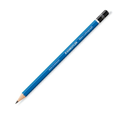 【STAEDTLER/ステッドラー】100 マルスルモグラフ鉛筆　1本から販売　パート1　硬度12B〜B、HB,F　【ゆうパケット対応】【あす楽対応可】【新学期】【お祝い】