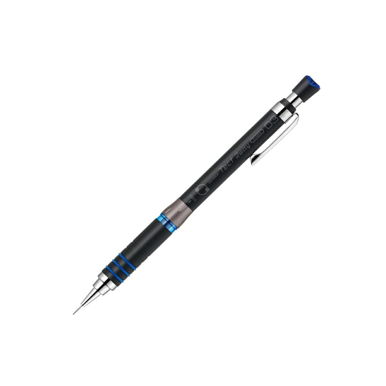 Tect 2Way テクト 2ウェイ シャープペンシル 0.3mm 限定色 ブラックブルー MAS41-23BKB ゆうパケット(メール便)発送