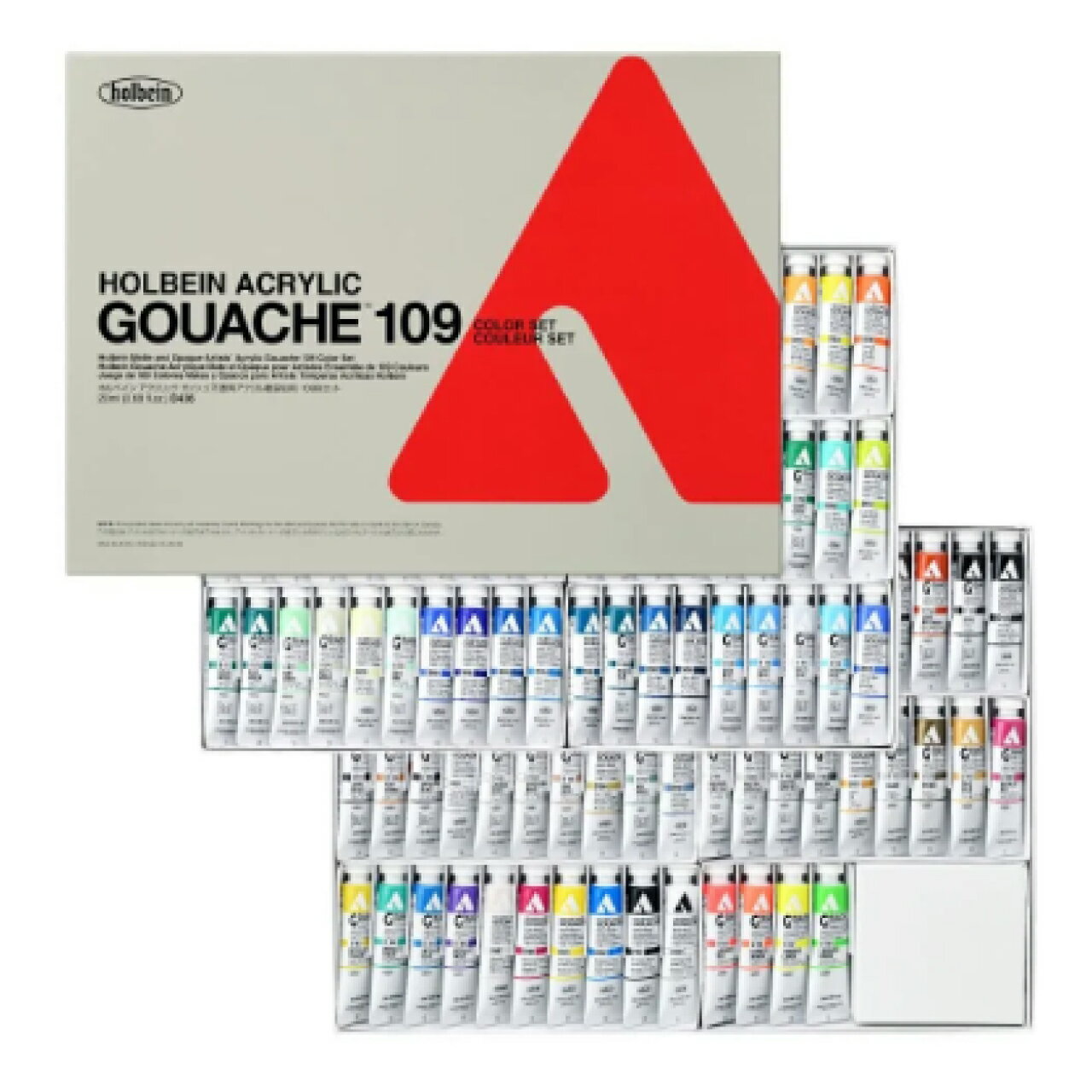 Rakuten - 【Holbein/ホルベイン】アクリリック ガッシュ 20ml D436 109色 全色セット 宅配便発送