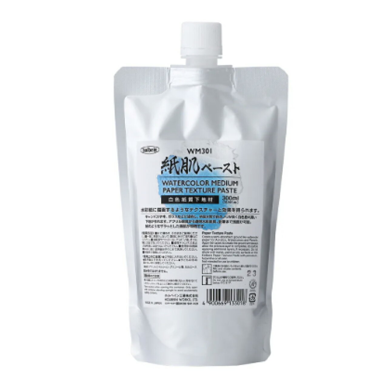 Rakuten - 【Holbein/ホルベイン】紙肌ペースト（半吸水性・白色紙質下地材）300ml WM301 メール便発送