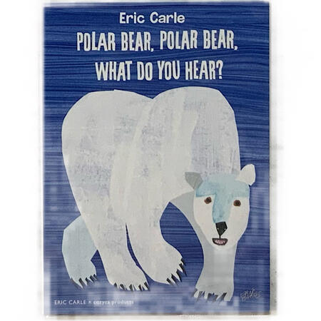 【EricCarle/エリックカール】付箋 POLAR BEAR, POLAR BEAR, WHAT DO YOU HEAR? 1