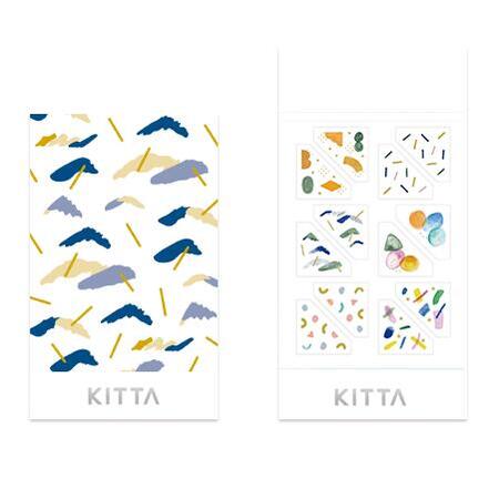 KITTA/キッタシールカドフレーム／ビーズ おしゃれ　かわいい　手帳デコ　女子文具　日本製