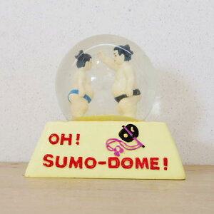 スノードーム/OH!SUMO-DOME!【メール便NG】 相撲　相撲グッズ　関取　横綱　和風　ギフト　プレゼント　贈り物　お土産