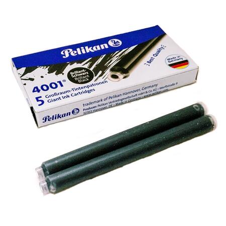 【PELIKAN/ペリカン】カート GTP/5（万年筆インクカートリッジ）ブラック