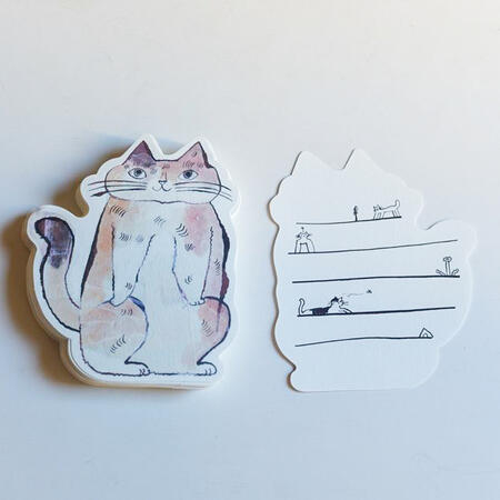 【倉敷意匠計画室】 トラネコボンボン 猫ちゃん切り抜きカード(C) かわいい おしゃれ 女子文具