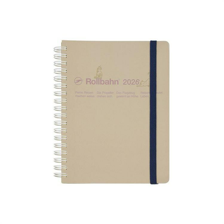 【DELFONICS/デルフォニックス】＜ロルバーン＞手帳 2026/ グラフィティ/L ベージュ（猫） かわいい　..