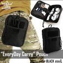 【2/25限定 楽天カードでP最大12倍!】エブリデイキャリーポーチ EveryDay Carry pouch ブラック Lサイズ GARUDA ガルーダ 4571443162281 0820gn 0827gn