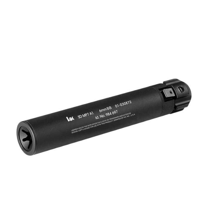 Rakuten - 【楽天スーパーセール♪ 6/4 20時〜】VFC MP7 silencer V2(For VFC) サイレンサー VFC MP7A1対応 QDサプレッサー 電動ガン 対応 エアガン エアーガン 外装パーツ