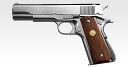 【再入荷】【楽天1位 32冠達成 】 東京マルイ ガスブローバック コルトガバメント シリーズ70 ニッケルフィニッシュ18歳以上 ガスガン ガス M1911 銀色 シルバーモデル