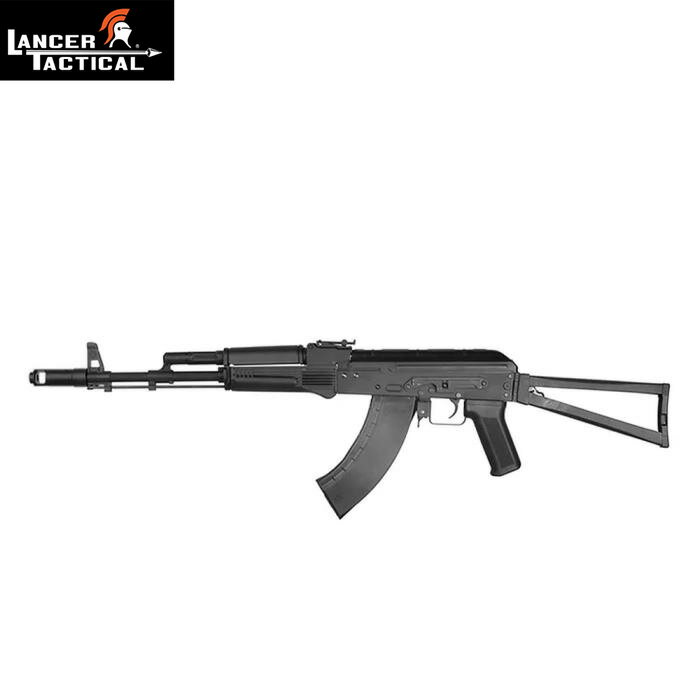 Lancer Tactical Kalashnikov USA Licensed KR-103 Airsoft AEG Rifle with Triangle Stock BK 海外製 電動ガン 本体のみ エアガン 18歳以上 ランサータクティカル AK T型 カラシニコフ