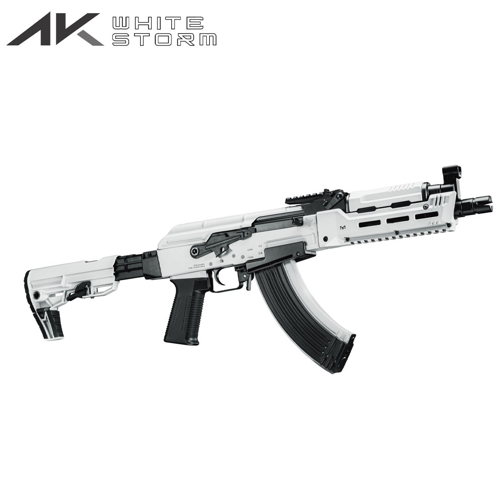 【お買い物マラソン ★P2倍 2/4 20時〜】【作動保証付き】【楽天1位!2冠】 東京マルイ AK ホワイトストーム STORM 次世代電動ガン 本体 18歳以上 M-LOK エムロック モダナイズド スターウォーズ 仮面ライダー リバイス