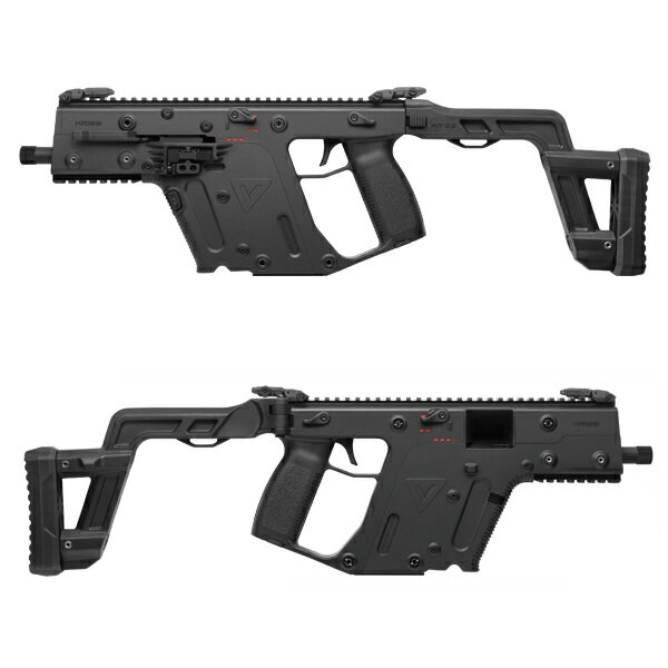 【作動保証付き】【新商品】【楽天1位 2冠】 KRYTAC KRISS VECTOR GBB Black 6mm クライタック クリスベクター ガスブローバック エアガン サバゲー 18歳以上 クリス ヴェクター SMG サブマシンガン グロック