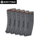 【楽天1位 】 KRYTAC M4 ポリマーマガジン 5本入セット クライタック ノーマルマガジン スペアマガジン 予備