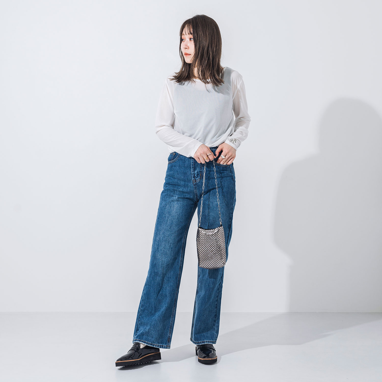 【公式】【SALE／22%OFF】イーボル EVOL コバコインローファー フラットシューズ ...
