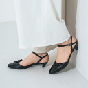 【公式】【SALE/78%OFF】イーボル EVOL EVOL×KAORU IGARASHIコラボパンプス ブラック 靴 レディース パンプス コラボ リボン ...