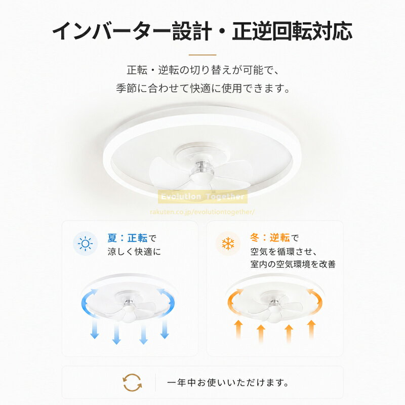 省エネ シーリングファンライト シーリングライト サーキュレーター ファン付きラ...