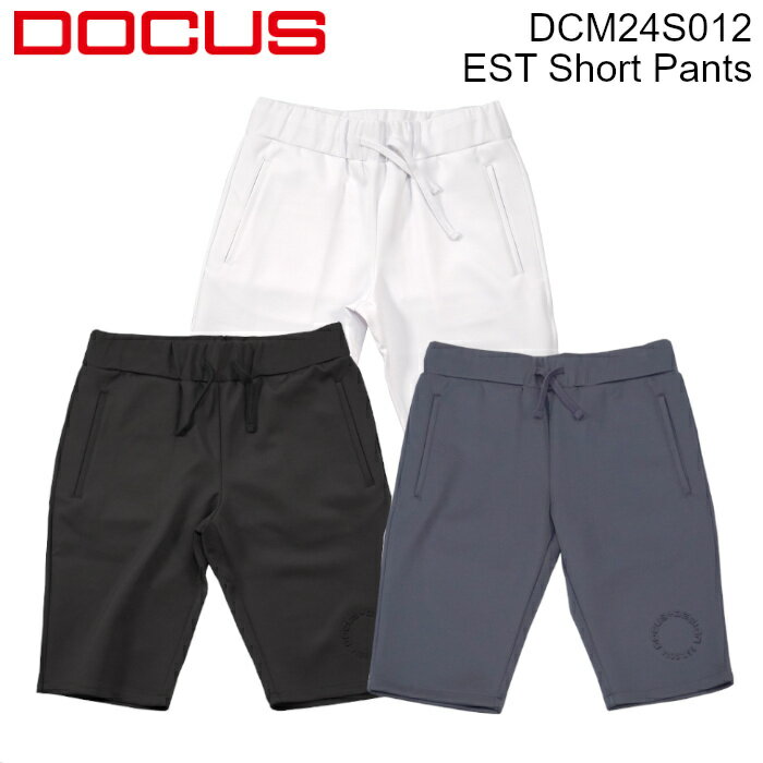 樂天商城 - ゴルフウェア ドゥーカス EST ショートパンツ 2024 春夏 オフホワイト/ネイビー/ブラック DCM24S012 EST Short Pants