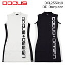 ゴルフウェア ドゥーカス DD ワンピース 2025 春夏 レディース オフホワイト/ネイビー DCL25S019 DD Onepiece