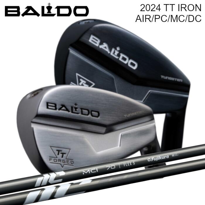 商品情報メーカー/商品BALDO/2024 TT FORGED IRONFujikura/MCI注意モニターの発色の具合によって色合いが異なる場合がございます。長さやシャフト向きなど選択肢以外の指定がある場合は、備考欄にご記入ください。ご注文時にご指定いただける長さはシャフトカットの長さです。[新MCI] バルド アイアン 2024 TT AIR/PC/MC/DC | フジクラ MCI #5-P 6本セット オーダーメイド カスタムクラブ BALDO バルド TT フォージド アイアン 2024 サテン/ブラック フジクラシャフト MCI 2025 ゴルフ ヘッド：BALDO TT FORGED IRON AIR/PC/MC/DCシャフト：Fujikura MCIグリップ：elitegrips X360 RUBBERバルド アイアン 2024 TT AIR/PC/MC/DC | フジクラ MCI のカスタムゴルフクラブです。工賃込み、ヘッド＋シャフト＋グリップ付きの完成品です。 2