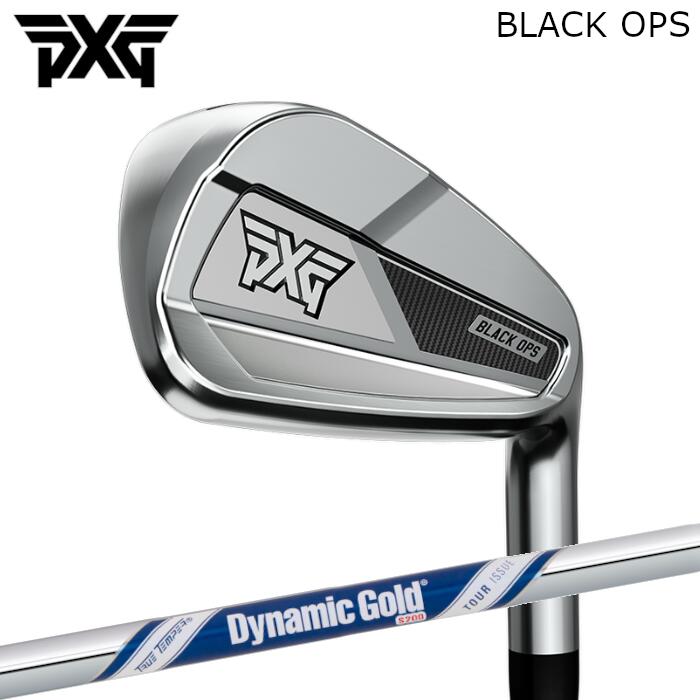 Rakuten - PXG アイアン ブラックオプス | ダイナミックゴールド ツアーイシュー LA ブルー #5-PW 6本セット カスタムクラブ オーダーメイド