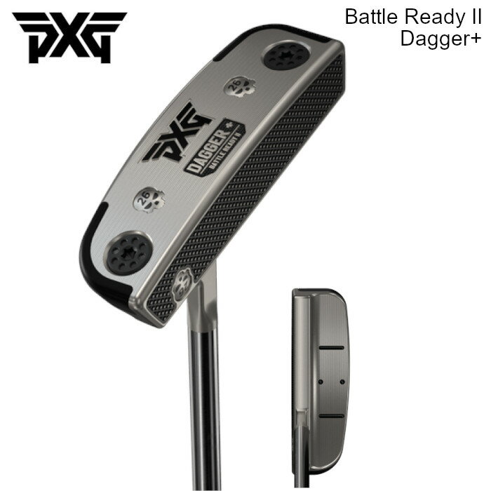 PXG バトルレディ2 ダガー プラス パター ヘッドカバー付き プラチナム