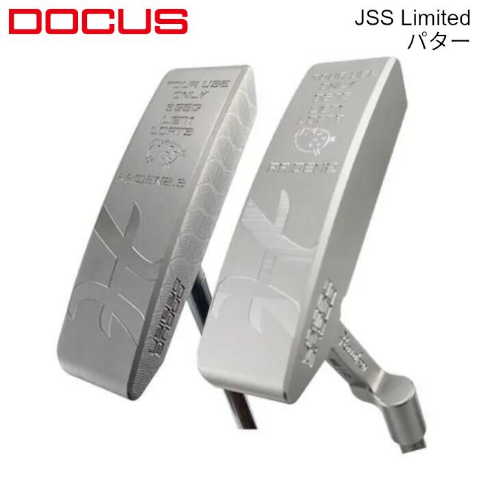 ドゥーカス パター JSS リミテッド 34インチ 限定 日本製 削り出し 精密 ステンレススチール スチールシャフト クランク センター パターカバー付き
