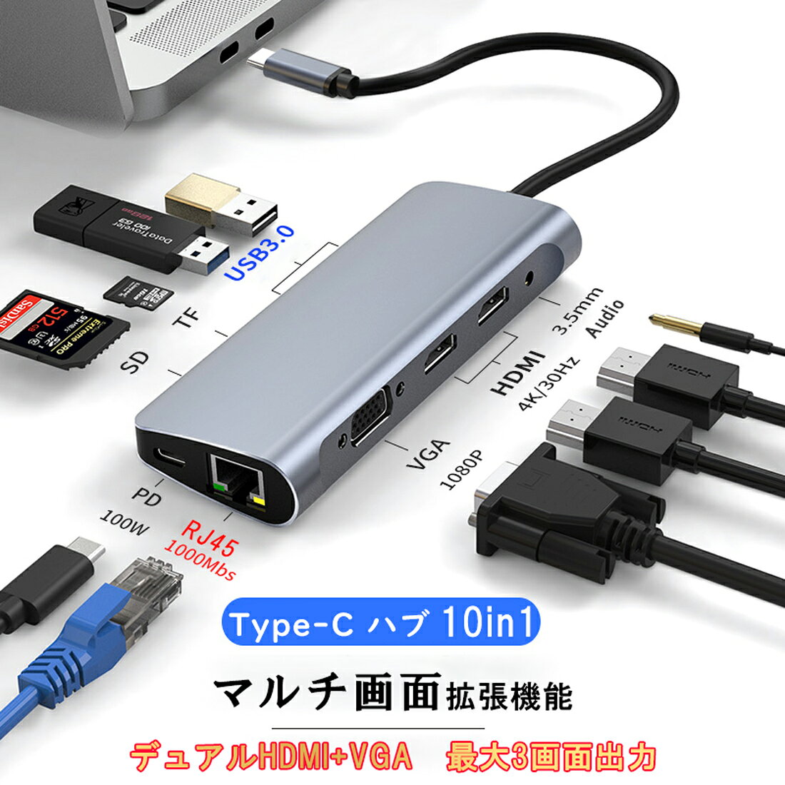 USB-C&ǥ奢HDMIץƱϺ4K(60Hz)ʣ̽Ϻ4K(30Hz)