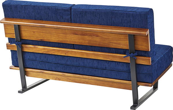 東谷 メネス 2人掛 ネイビー 完成品 NS-623 ソファ NS-623 [2]