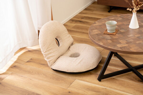 【ポイントUP中】東谷 カックンリクライナー ベージュ 完成品 RKC-184BE 東谷 AZUMAYA 低反発 座椅子 ..