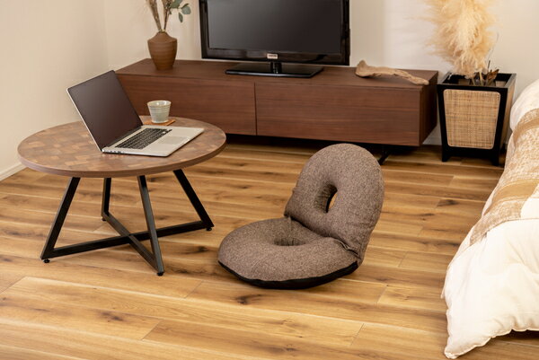 【ポイントUP中】東谷 カックンリクライナー ブラウン 完成品 RKC-184BR 東谷 AZUMAYA 低反発 座椅子 ..