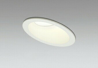 【当店厳選商品ポイントUP中】オーデリック ODELIC 調光ダウンライト OD261286R 電球色 オフホワイト 傾斜天井用 拡散配光 高演色LED LED一体型 白熱灯100W相当 埋込穴Φ125mm