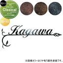 アイアンクラフト表札 美濃クラフト Classical クラシカル サンド+エイジング塗装 IS-10-□