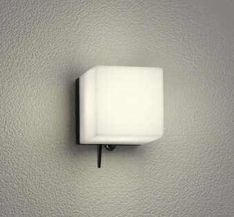 エクステリア 屋外 照明 ライト オーデリック ポーチライト OG254826BR Bluetooth通信対応 人感センサー付 モード切替型 白熱灯60W相当 黒色 人感センサー キューブ 電球色 ブラケットライト ポーチライト