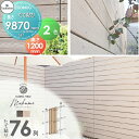 【無料★特典対象】 【セット商品】フェンス 目隠し ECOMOC FENCE(エコモックフェンス) モクメ たて貼り 板76列 本体・柱・部品 組立て部材セット...