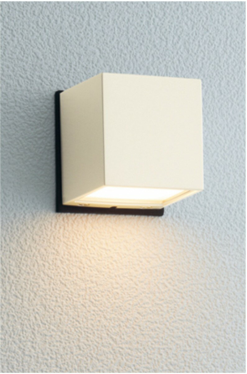 【ポイントUP中】【無料★特典対象】 ユニソンunison エクステリア 屋外 照明 ライト PHOSY ポージィウォールライト UA0102142 オフホワイト 表札灯 門柱灯