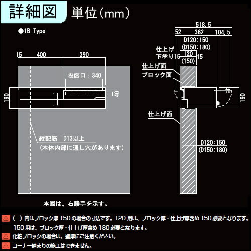 【無料プレゼント対象商品】機能門柱 ポストオンリーワンクラブモデルノプラスエフプレーン（1Bタイプ LED照明付き）埋め込みビルトイン式機能ポール 一戸建て用 屋外 一体型セット おしゃれ 北欧 デザイン セキュリティ