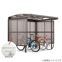 【無料★特典対象】 サイクルポート LIXIL リクシル TOEX フーゴAパーク 基本 29-18型 屋根 熱線遮断FRP板DRタイプ サイドパネル 波板 パ...