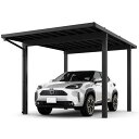 LIXIL リクシル TOEX カーポート ブラックポリカ仕様 ソルディーポート 1台用 1500 積雪〜50cm対応 駐車場屋根【消費税込み】