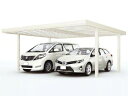 LIXIL リクシル TOEX 2台用 カーポート Gルーフ カールーフタイプ 駐車場屋根【消費税込み】