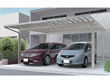 LIXIL リクシル TOEX 2台用 カーポート ソルディーポート 1500 積雪〜50cm対応 駐車場屋根【消費税込み】(4)