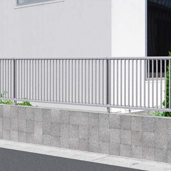 【部材込み/本体のみも可】三協アルミ 形材フェンス レジリアTK1型 たて細格子 塀 柵 三協立山【消費税込み】