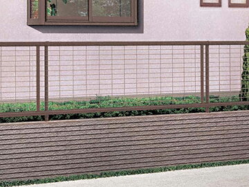 Rakuten - 【部材込み/本体のみ可】LIXIL リクシル TOEX アルメッシュフェンス2型 メッシュフェンス【税込】